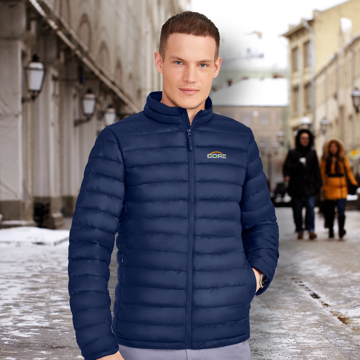 Puffer jacket mens discount nz