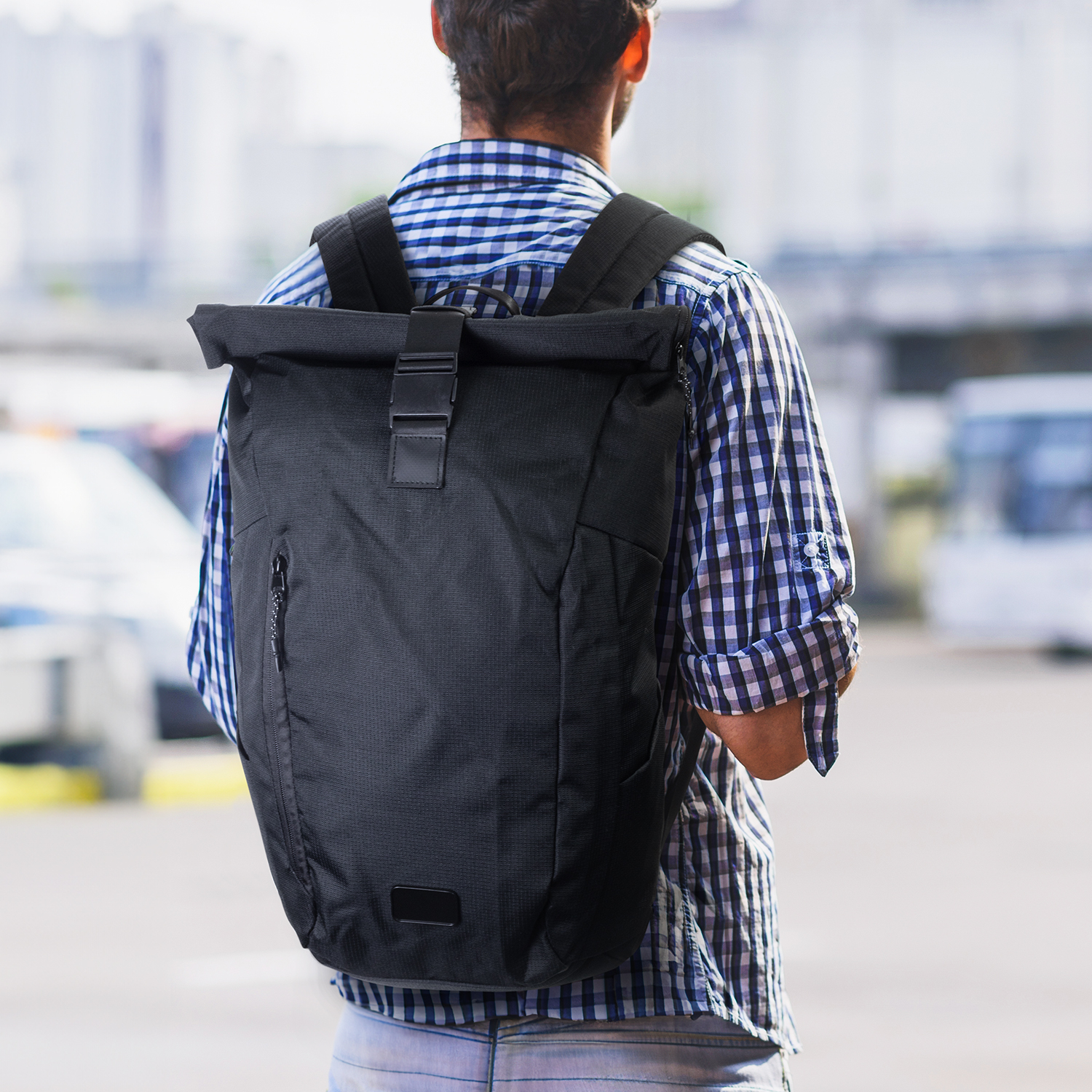 TRENDS | SPICE Waste2Gear Roll Up Computer Backpack