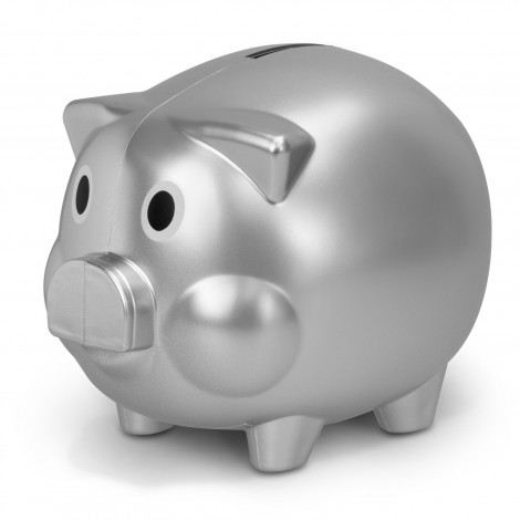 Piggy Bank 100572 | Silver