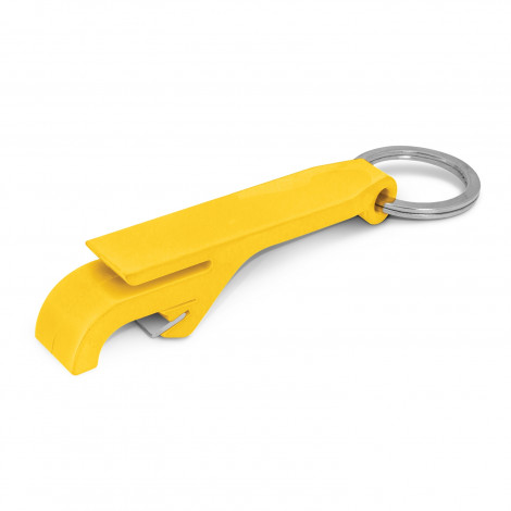 Snappy Bottle Opener Key Ring 102186 | Yellow