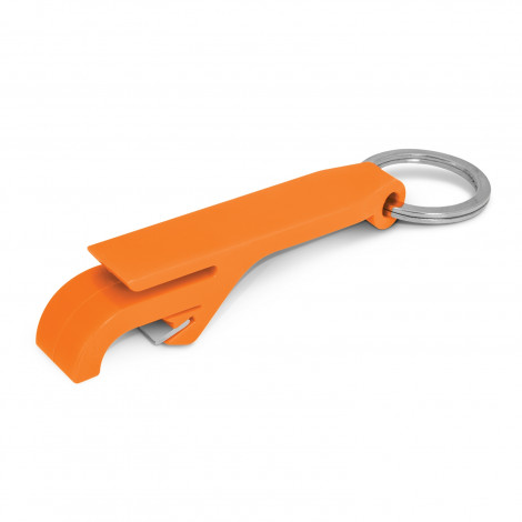 Snappy Bottle Opener Key Ring 102186 | Orange