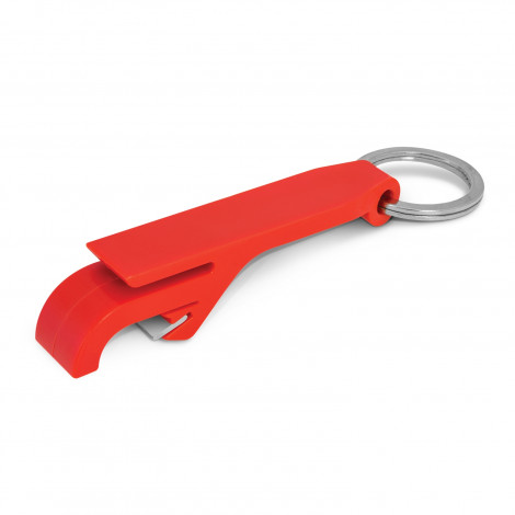 Snappy Bottle Opener Key Ring 102186 | Red