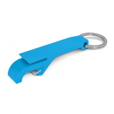 Snappy Bottle Opener Key Ring 102186 | Light Blue