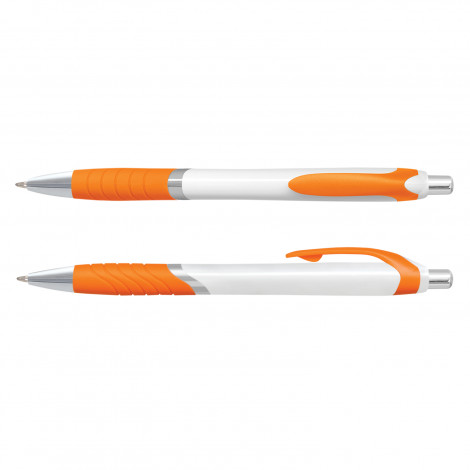 Jet Pen -  White Barrel 104262 | Orange