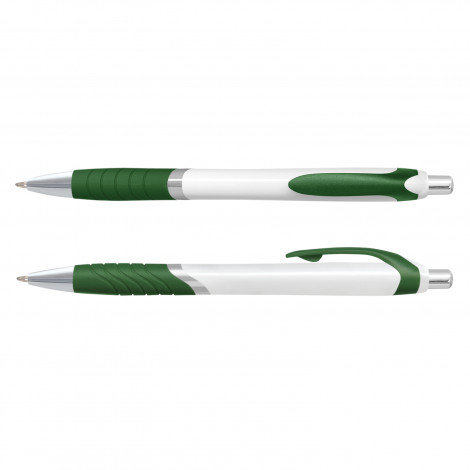 Jet Pen -  White Barrel 104262 | Bright Green