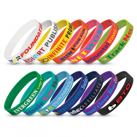 104485 - Silicone Wrist Band - Indent