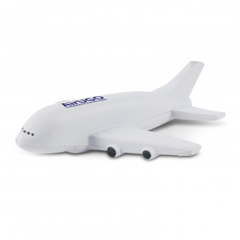 Stress Plane Branded | White with Grey accents