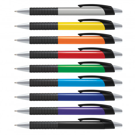 Cleo Printed Pen - Coloured Barrel
