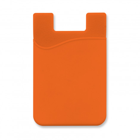 Silicone Phone Wallet 107627 | Orange