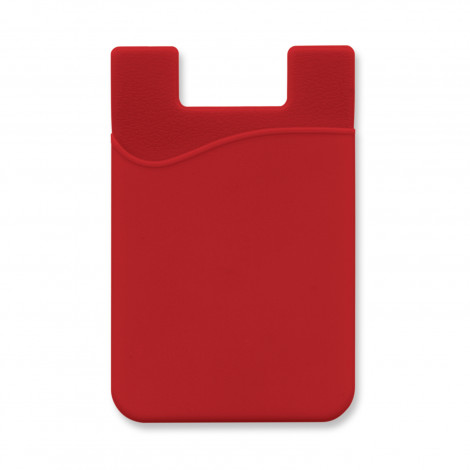 Silicone Phone Wallet 107627 | Red
