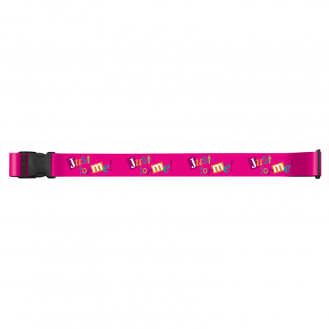 Full Colour Luggage Strap 108051 | Pink