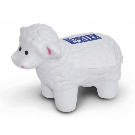 Buy Stress Sheep  | White with Pink and Black accents