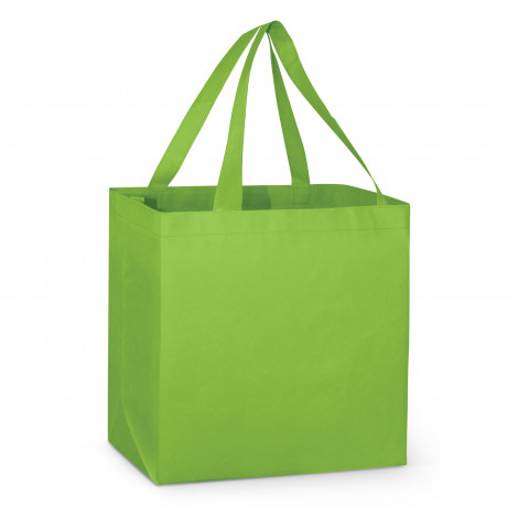 City Shopper Tote Bag 109931 | Bright Green