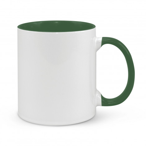 Madrid Coffee Mug - Two Tone 109987 | Dark Green