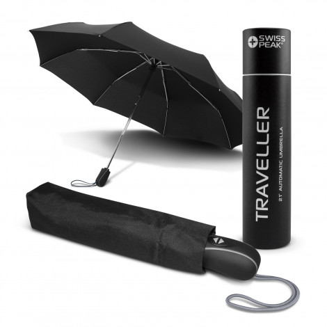 Swiss Peak Traveler Personalised Umbrella | Main