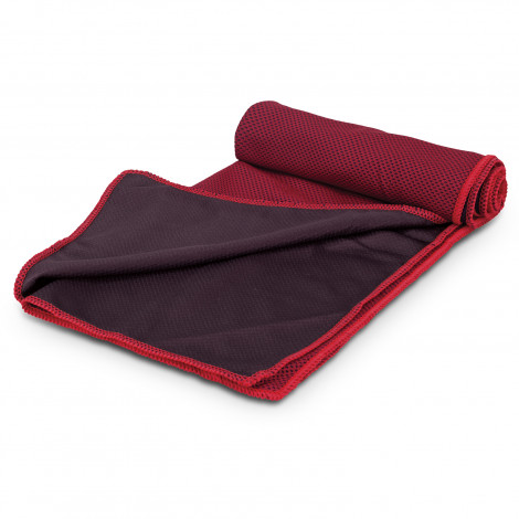 Yeti Premium Cooling Towel - Pouch 110093 | Red