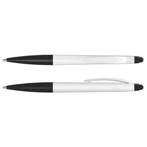 Spark Stylus Pen - White Barrel 110097 | Black