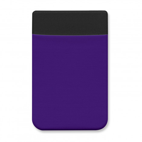 Lycra Phone Wallet - Full Colour 110520 | Purple