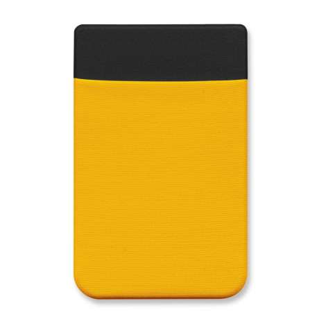 Lycra Phone Wallet - Full Colour 110520 | Yellow