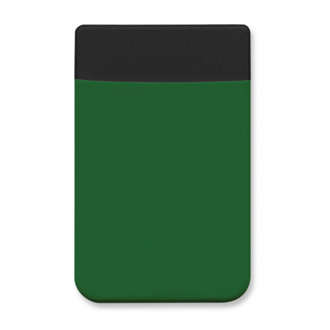 Lycra Phone Wallet - Full Colour 110520 | Dark Green