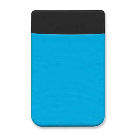 Lycra Phone Wallet - Full Colour 110520 | Light Blue