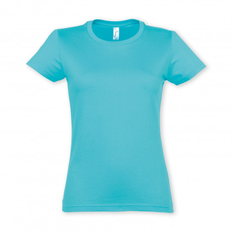 SOLS Imperial Womens T-Shirt 110658 | Atoll Blue