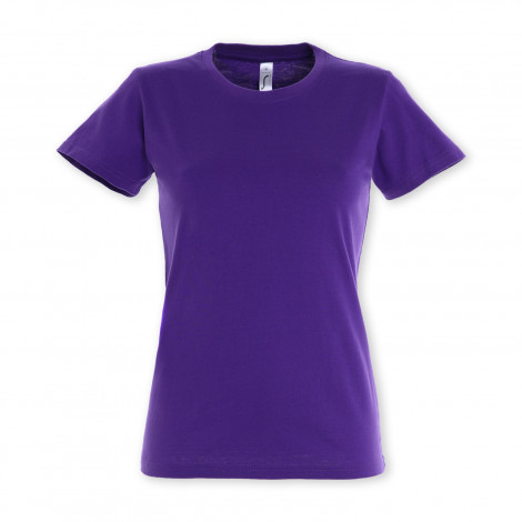 SOLS Imperial Womens T-Shirt 110658 | Dark Purple