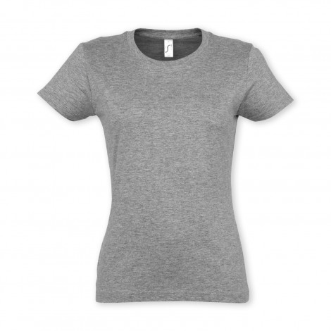SOLS Imperial Womens T-Shirt 110658 | Grey Melange