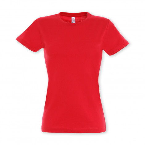 SOLS Imperial Womens T-Shirt 110658 | Red