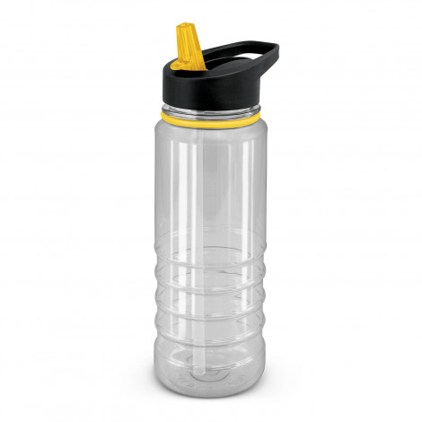 Triton Elite Bottle - Clear and Black 110748 | Yellow