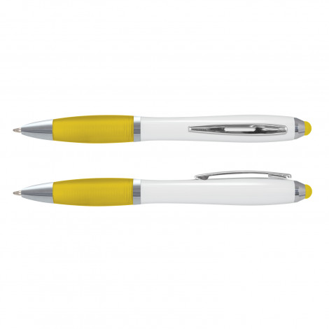 Vistro Stylus Pen  - White Barrel 110808 | Yellow