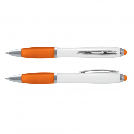 Vistro Stylus Pen  - White Barrel 110808 | Orange