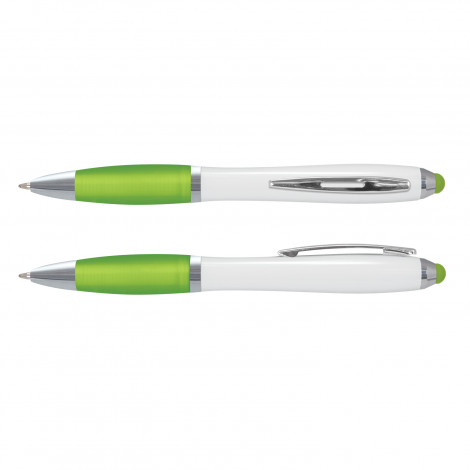 Vistro Stylus Pen  - White Barrel 110808 | Bright Green