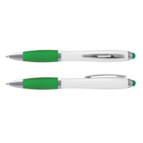 Vistro Stylus Pen  - White Barrel 110808 | Dark Green