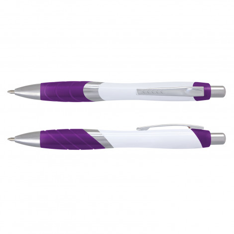 Borg Pen - White Barrel 110811 | Purple