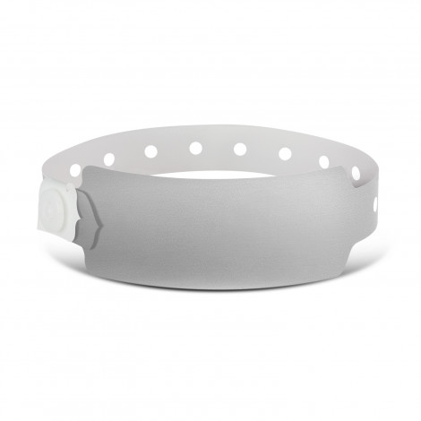 Plastic Event Wrist Band 110889 | Silver