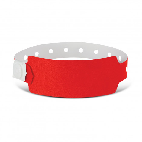Plastic Event Wrist Band 110889 | Red