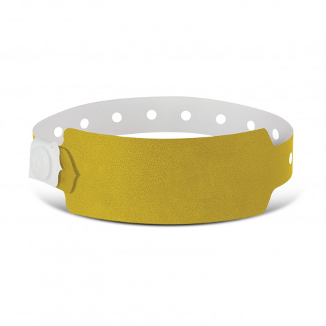 Plastic Event Wrist Band 110889 | Gold