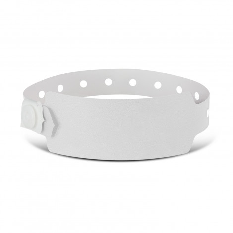 Plastic Event Wrist Band 110889 | White