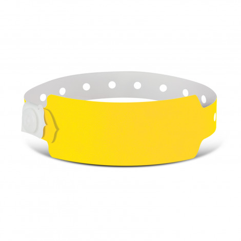 Plastic Event Wrist Band 110889 | Yellow