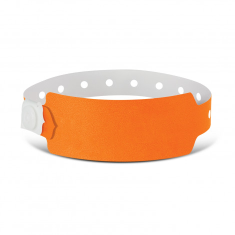 Plastic Event Wrist Band 110889 | Orange