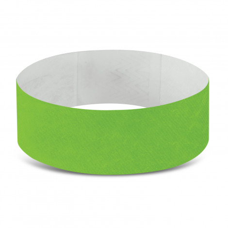 Tyvek Event Wrist Band 110890 | Neon Lime