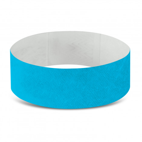 Tyvek Event Wrist Band 110890 | Neon Blue