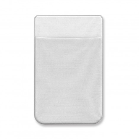 Lycra Phone Wallet - Heat Transfer 111762 | White