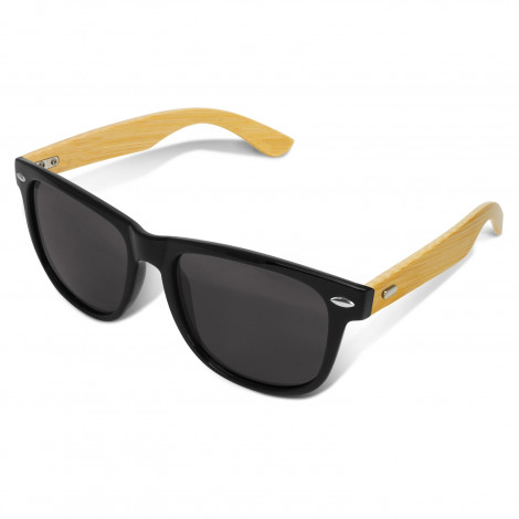 Malibu Premium Sunglasses - Bamboo 111939| Black/Natural