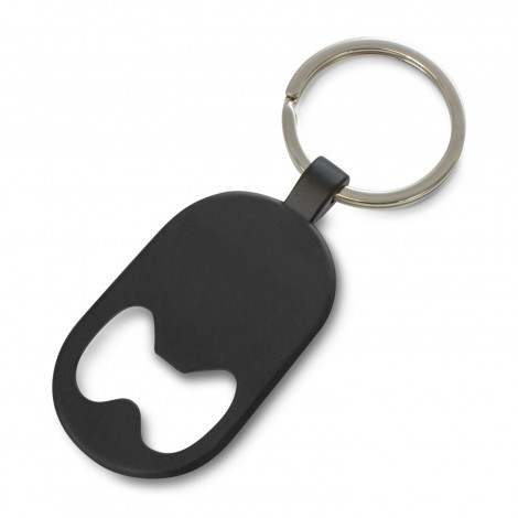 Brio Bottle Opener Key Ring 112523 | Black