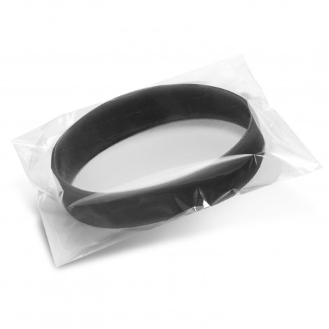Silicone Wrist Band - Debossed 112805 | Poly Bag