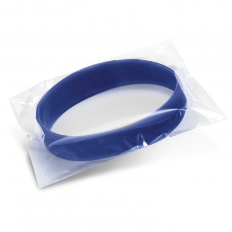 Silicone Wrist Band - Embossed 112806 | Poly Bag
