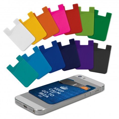 Silicone Phone Wallet - Full Colour 112924