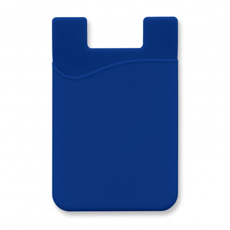 Silicone Phone Wallet - Full Colour 112924 | Dark Blue